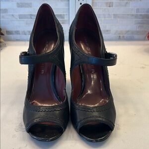 Black Mary Jane Heels